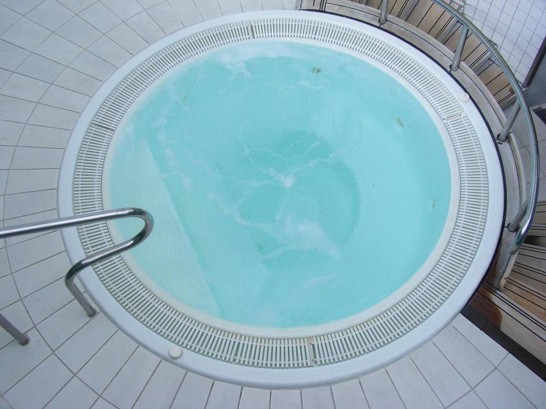 This is a picture of a hot tub repair services.